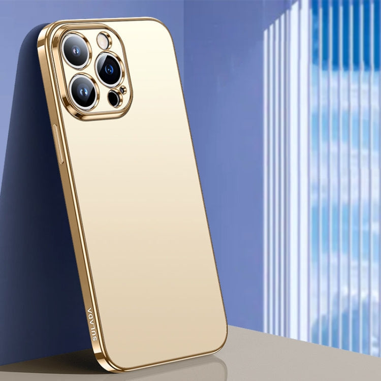 SULADA Electroplating Frosted TPU Phone Case, For iPhone 15 Pro Max, For iPhone 15 Pro, For iPhone 15 Plus