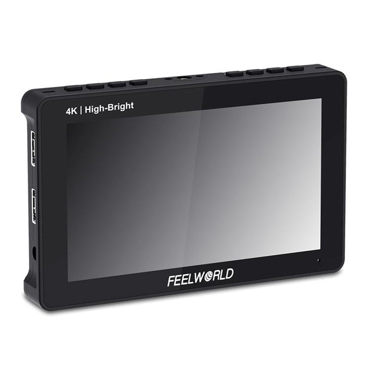 FEELWORLD F5 ProX 5.5 inch 1600nit High Bright Touch Screen DSLR Camera Field Monitor 4K HDMI F970 Install and Power Kit, F5 ProX