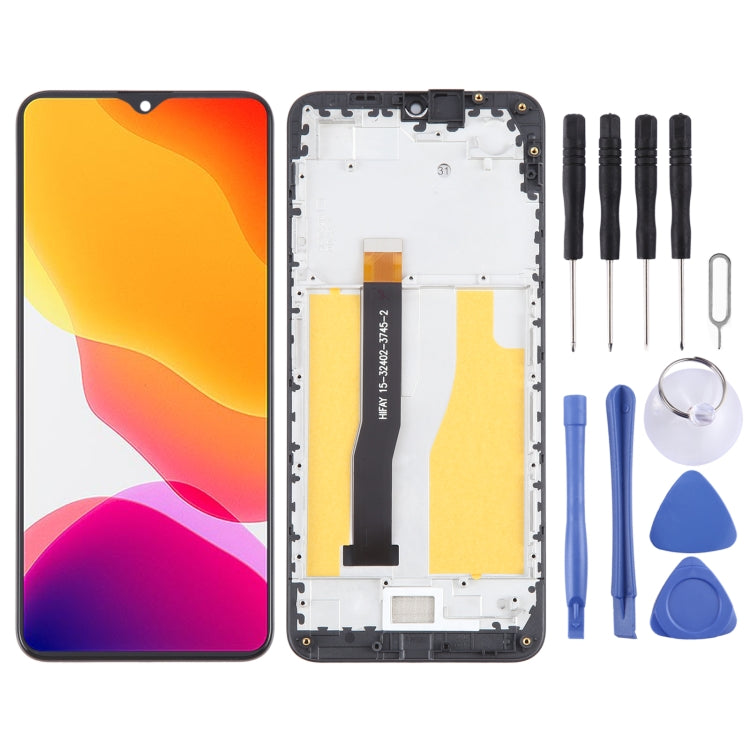 Original LCD Screen Digitizer Full Assembly with Frame, For Cubot Note 21, For Cubot Note 40