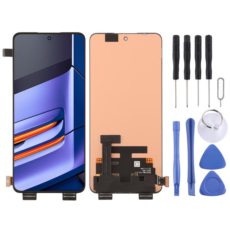 Original AMOLED LCD Screen with Digitizer Full Assembly, For Realme 10 4G, For Realme Narzo 50 Pro, For Realme 9 4G RMX3521, For Realme GT Neo3 RMX3561 RMX3560, For Realme GT2, For Realme GT Neo2T