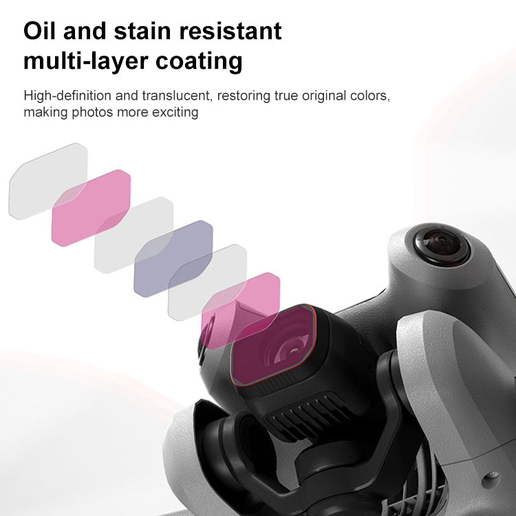 For DJI Mini 4 Pro STARTRC Drone Lens Filter, ND16/64/256, CPL ND8/16/32/64/256, CPL UV ND8/16/32/64