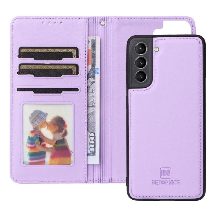 BETOPNICE BN-005 2 in 1 Detachable Imitate Genuine Leather Phone Case, For Samsung Galaxy S21, For Samsung Galaxy S21+, For Samsung Galaxy S21 Ultra, For Samsung Galaxy S20 Ultra