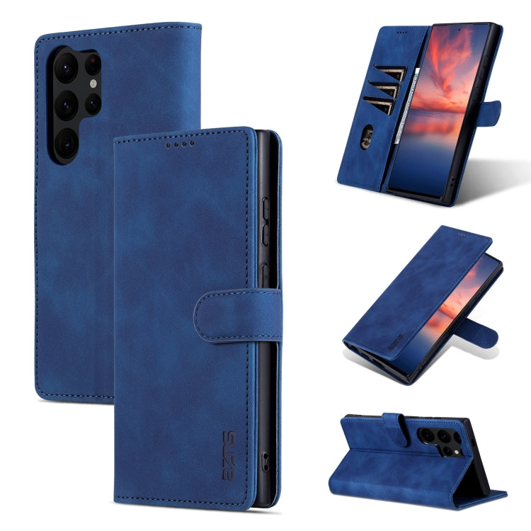 AZNS Skin Feel Calf Texture Flip Leather Phone Case, For Samsung Galaxy A55 5G, For Samsung Galaxy A35 5G, For Samsung Galaxy A24 4G / A25, For Samsung Galaxy S24 Ultra 5G