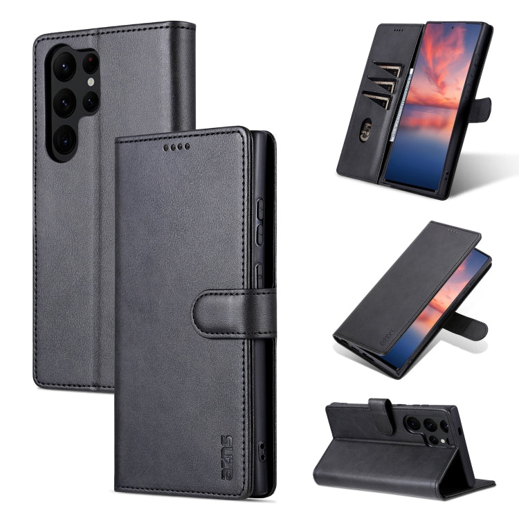 AZNS Skin Feel Calf Texture Flip Leather Phone Case, For Samsung Galaxy A55 5G, For Samsung Galaxy A35 5G, For Samsung Galaxy A24 4G / A25, For Samsung Galaxy S24 Ultra 5G