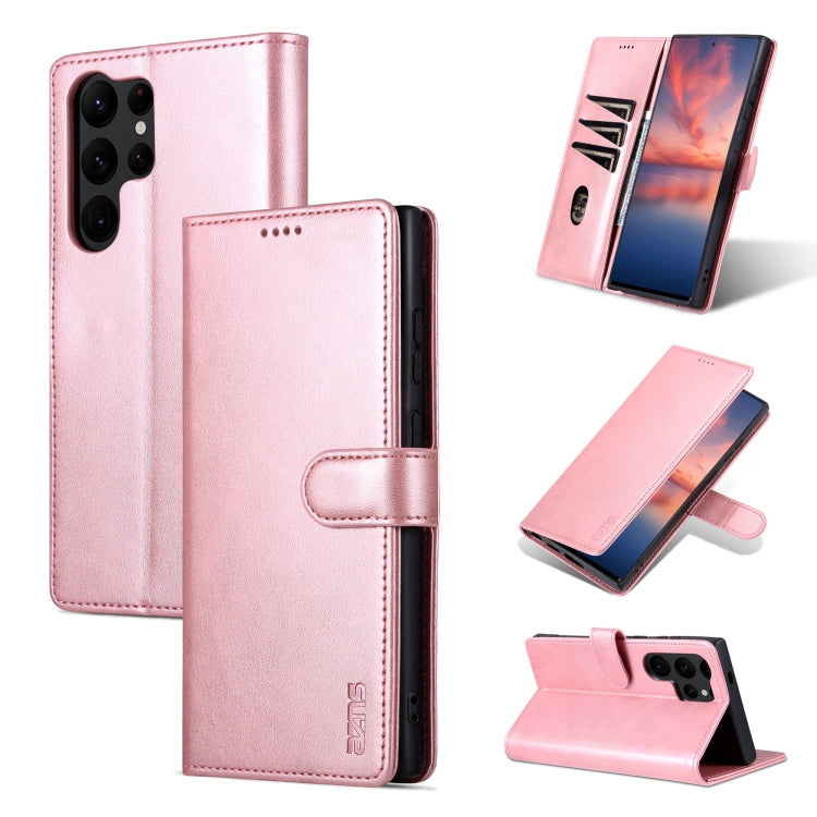 AZNS Skin Feel Calf Texture Flip Leather Phone Case, For Samsung Galaxy A55 5G, For Samsung Galaxy A35 5G, For Samsung Galaxy A24 4G / A25, For Samsung Galaxy S24 Ultra 5G