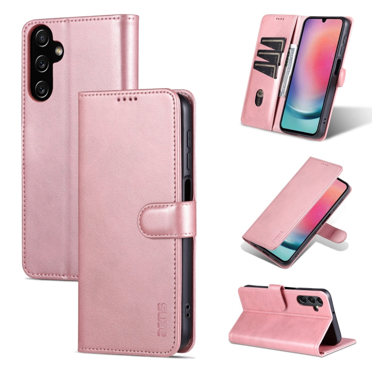 AZNS Skin Feel Calf Texture Flip Leather Phone Case, For Samsung Galaxy A05s