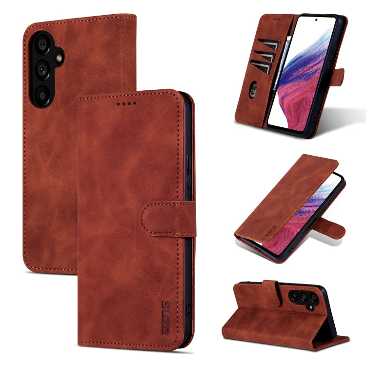 AZNS Skin Feel Calf Texture Flip Leather Phone Case, For Samsung Galaxy A55 5G, For Samsung Galaxy A35 5G, For Samsung Galaxy A24 4G / A25, For Samsung Galaxy S24 Ultra 5G