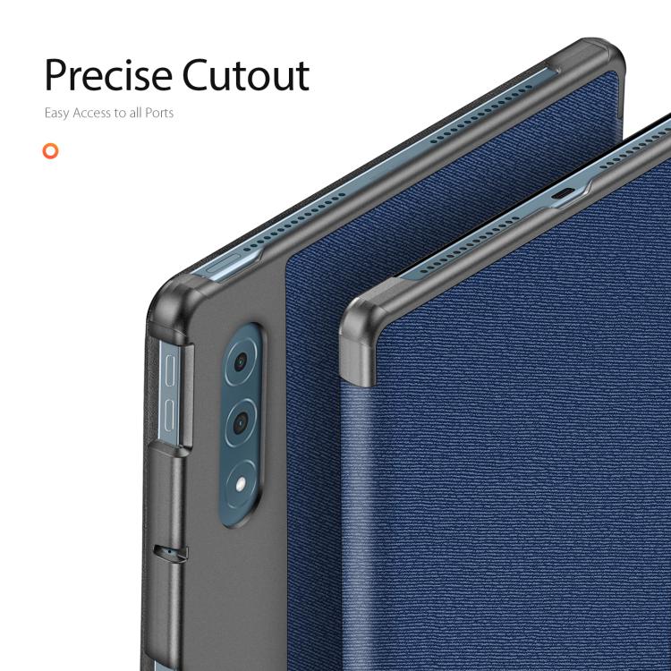 DUX DUCIS Domo Series Magnetic Flip Leather Tablet Case, For Lenovo Yoga Tab Plus