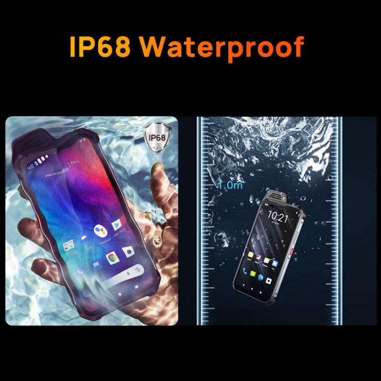 UNIWA W888 HD+ Rugged Phone, 6.3 inch Android 11 Mediatek MT6765 Helio P35 Octa Core up to 2.3GHz, NFC, OTG, Network: 4G, W888 HD+, 4GB+64GB