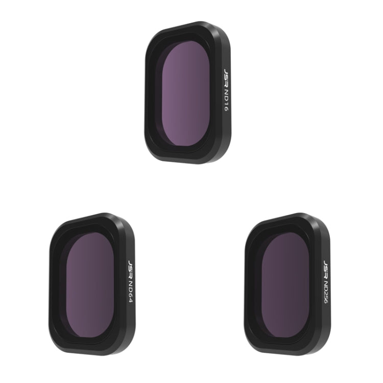 For DJI OSMO Pocket 3 JSR CB Series Camera Lens Filter, MCUV, CPL, ND8, ND16, ND32, ND64, ND256, ND1000, ND8PL, ND16PL, ND32PL, ND64PL, 1/8 Black Mist Filter, NIGHT, STAR, 3 in 1 CPL ND8/16, 3 in 1 ND16/64/256, 4 in 1 CPL ND16/32/64, 4 in 1 ND8/16/32/6...