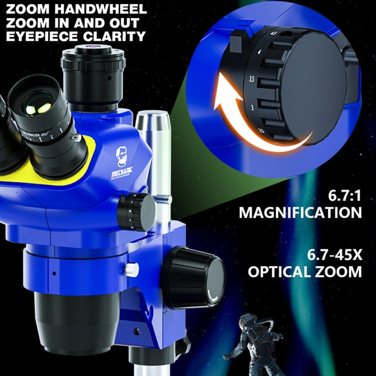 Mechanic Super X 360 Rotation HD Video Trinocular Stereo Microscope, Mechanic Super X