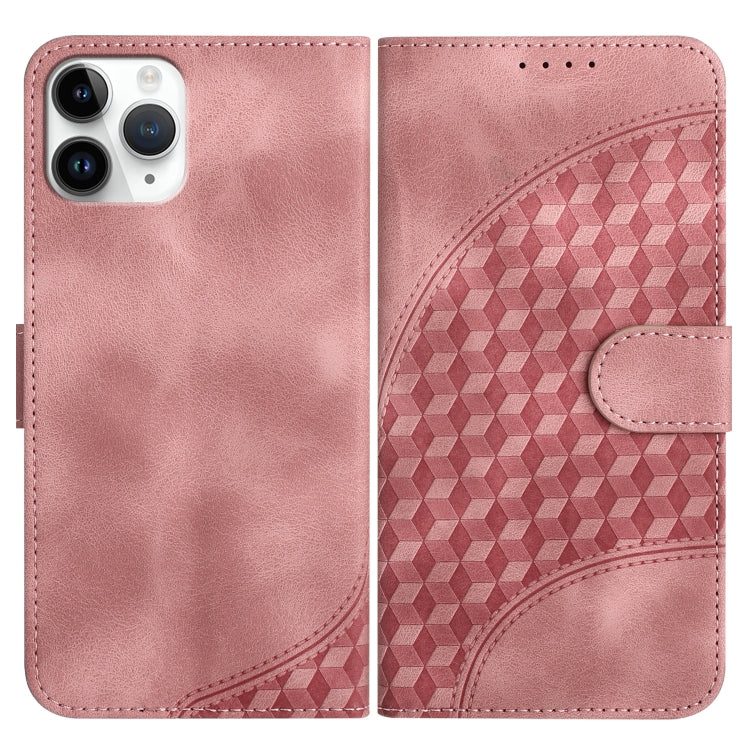 YX0060 Elephant Head Embossed Phone Leather Case with Lanyard, For iPhone 11 Pro, For iPhone XS / X, For iPhone XR