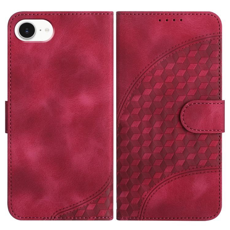 YX0060 Elephant Head Embossed Phone Leather Case with Lanyard, For iPhone 17e / 16e, For iPhone 17 Pro Max, For iPhone 17 Pro