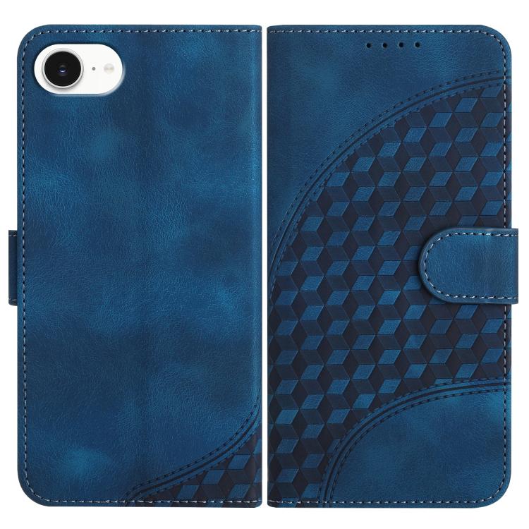 YX0060 Elephant Head Embossed Phone Leather Case with Lanyard, For iPhone 17e / 16e, For iPhone 17 Pro Max, For iPhone 17 Pro