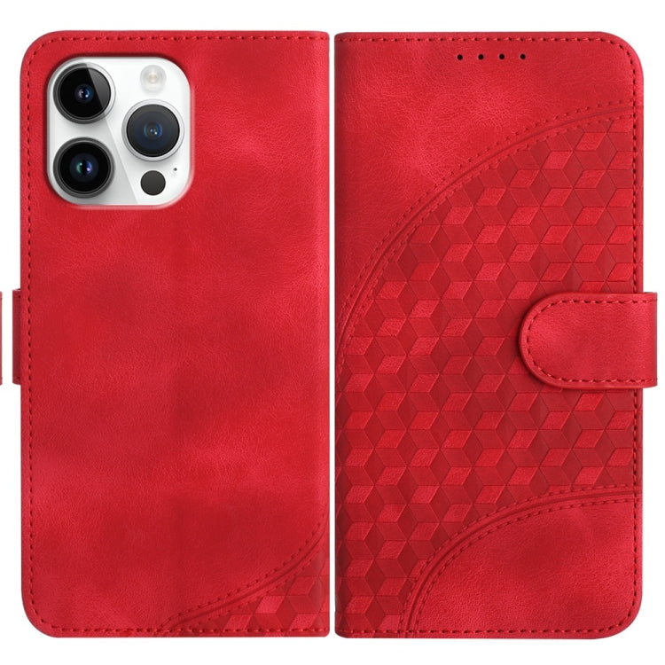 YX0060 Elephant Head Embossed Phone Leather Case with Lanyard, For iPhone 17, For iPhone Air, For iPhone 16 Pro Max
