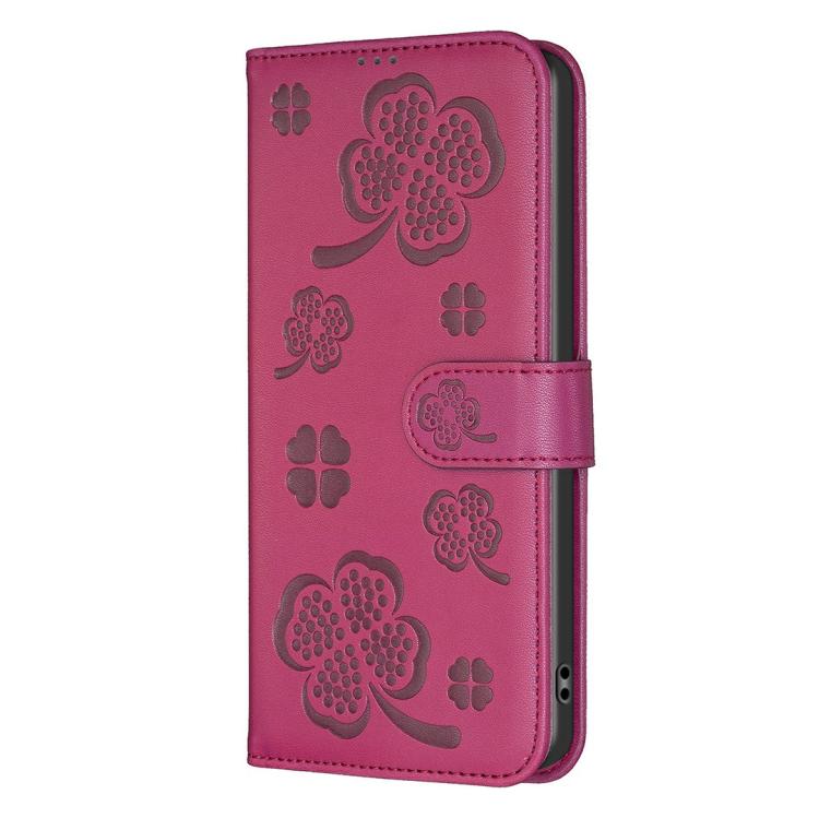 Four-leaf Embossed Leather Phone Case, For iPhone 18 Pro/17 Pro, For iPhone 18 Pro Max/17 Pro Max, For iPhone 17, For iPhone 17 Air