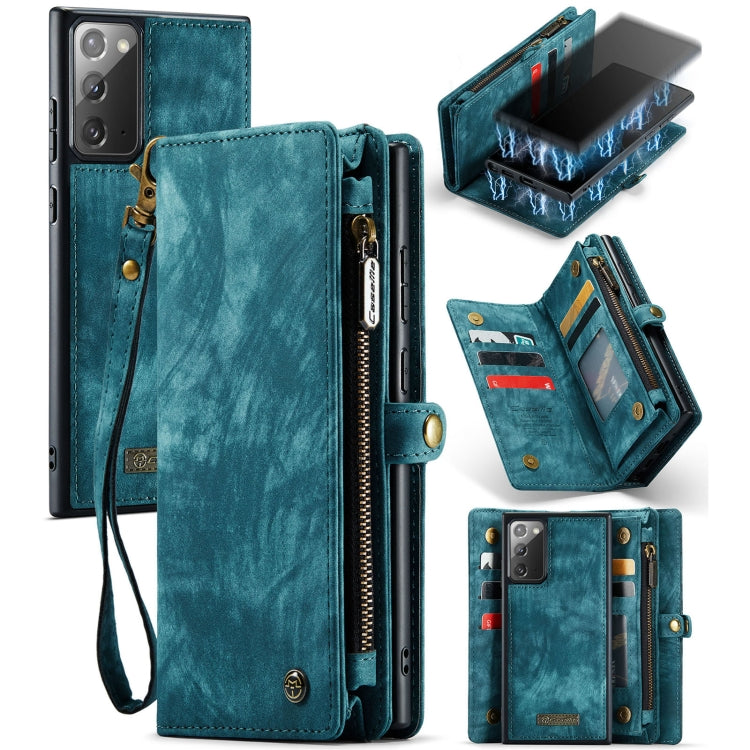 CaseMe-008 Detachable Multifunctional Horizontal Flip Leather Case with Card Slot & Holder & Zipper Wallet & Photo Frame, For Samsung Galaxy Note20, For Samsung Galaxy Note20 Ultra