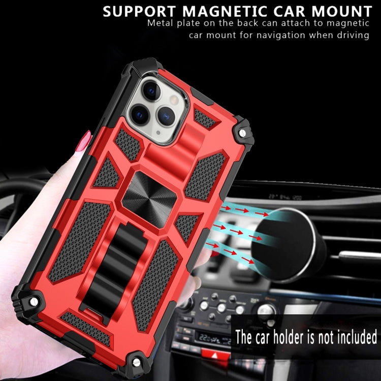 Armor Shockproof TPU + PC Magnetic Protective Case with Holder, For iPhone 12 / 12 Pro, For iPhone 12 Pro Max