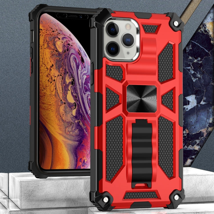 Armor Shockproof TPU + PC Magnetic Protective Case with Holder, For iPhone 12 / 12 Pro, For iPhone 12 Pro Max