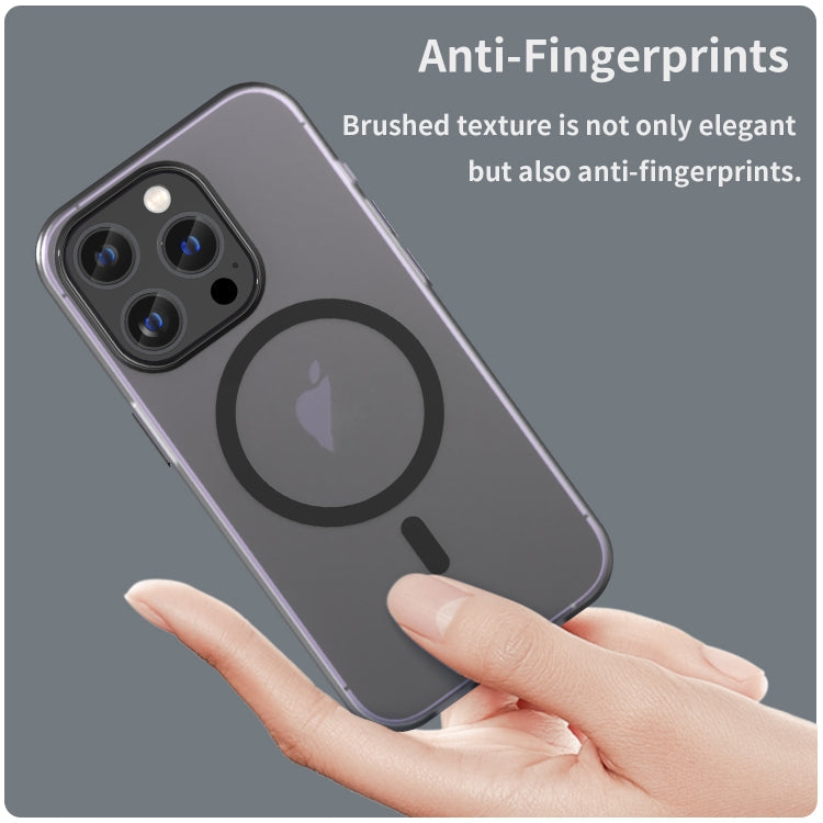MagSafe Frosted Translucent TPU + PC Full Coverage Phone Case, For iPhone 14, For iPhone 14 Pro