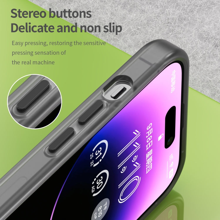 MagSafe Frosted Translucent TPU + PC Full Coverage Phone Case, For iPhone 14, For iPhone 14 Pro