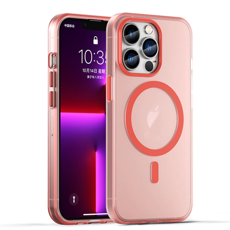 MagSafe Frosted Translucent TPU + PC Full Coverage Phone Case, For iPhone 12 Pro Max, For iPhone 12 Pro