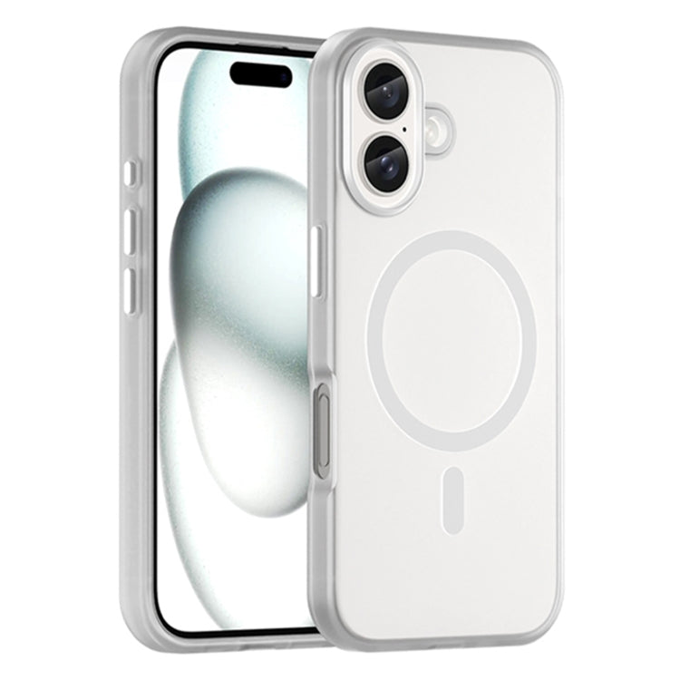 MagSafe Frosted Translucent TPU + PC Full Coverage Phone Case, For iPhone 15, For iPhone 14 Plus