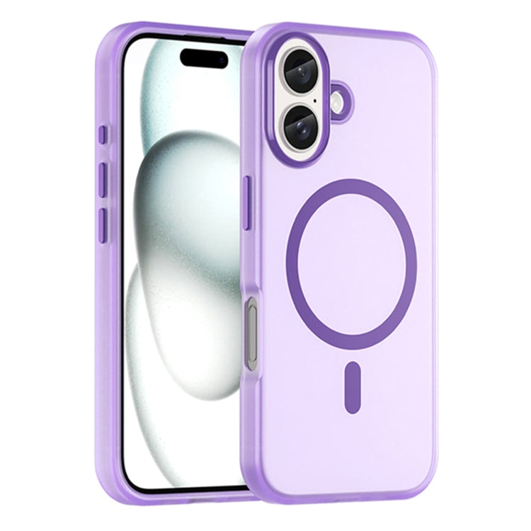 MagSafe Frosted Translucent TPU + PC Full Coverage Phone Case, For iPhone 15, For iPhone 14 Plus