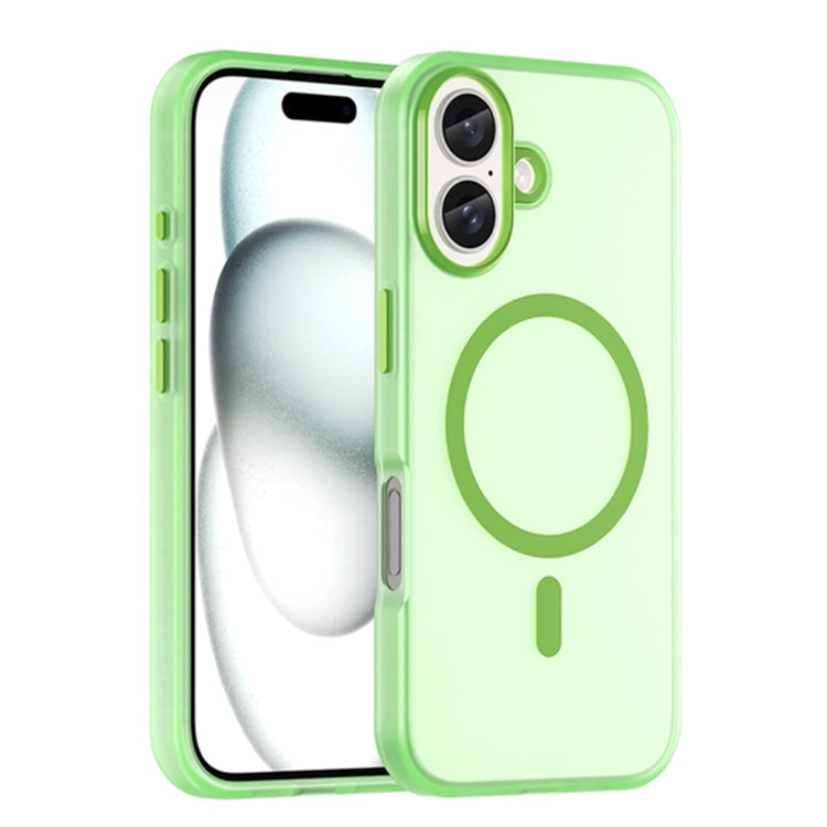 MagSafe Frosted Translucent TPU + PC Full Coverage Phone Case, For iPhone 15, For iPhone 14 Plus