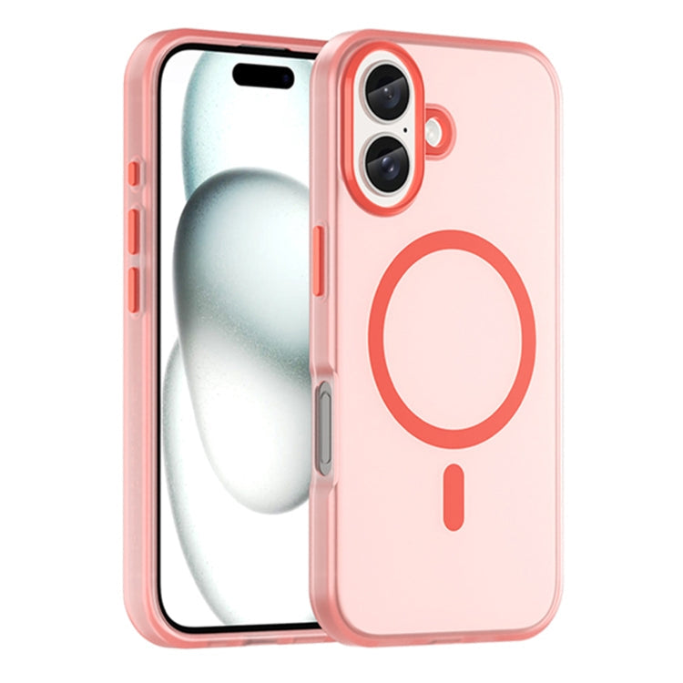 MagSafe Frosted Translucent TPU + PC Full Coverage Phone Case, For iPhone 15, For iPhone 14 Plus