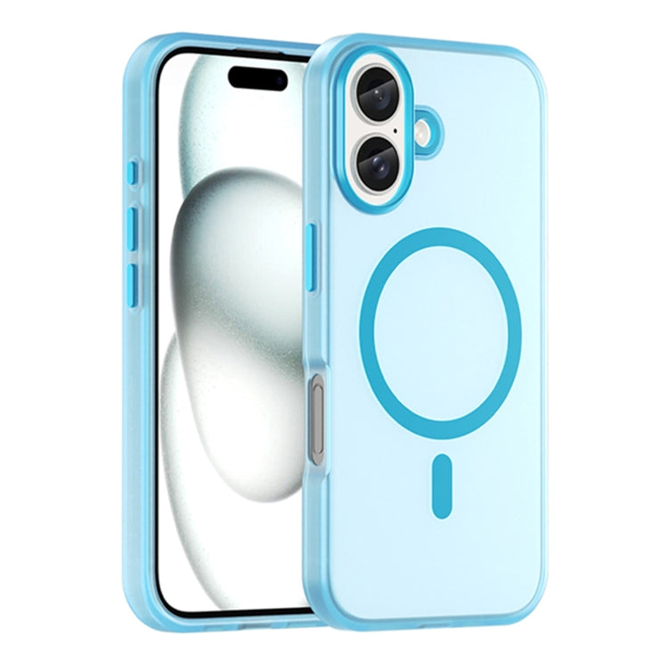 MagSafe Frosted Translucent TPU + PC Full Coverage Phone Case, For iPhone 15 Pro, For iPhone 15 Plus