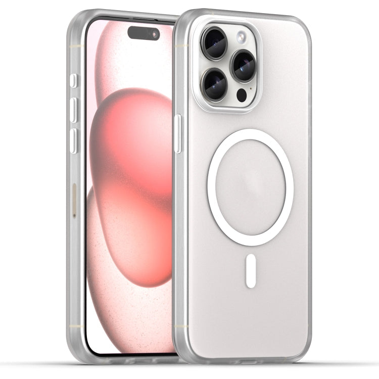 MagSafe Frosted Translucent TPU + PC Full Coverage Phone Case, For iPhone 15, For iPhone 14 Plus