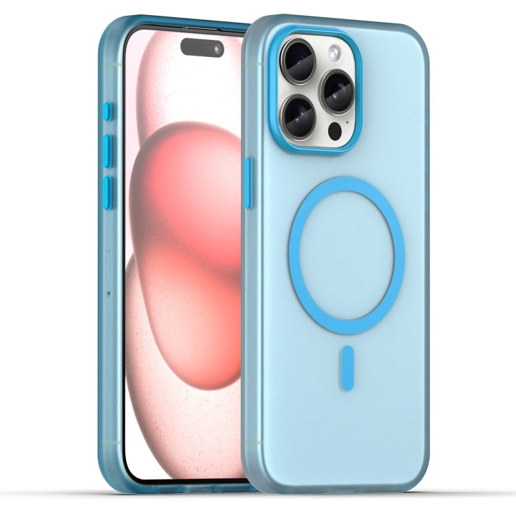 MagSafe Frosted Translucent TPU + PC Full Coverage Phone Case, For iPhone 15, For iPhone 14 Plus