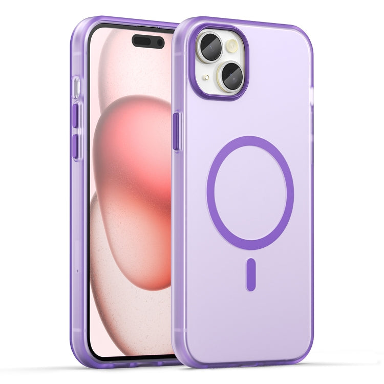 MagSafe Frosted Translucent TPU + PC Full Coverage Phone Case, For iPhone 14, For iPhone 14 Pro