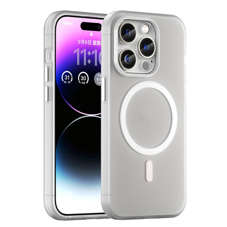MagSafe Frosted Translucent TPU + PC Full Coverage Phone Case, For iPhone 13, For iPhone 12