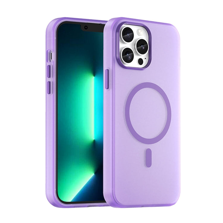 MagSafe Frosted Translucent TPU + PC Full Coverage Phone Case, For iPhone 12 Pro Max, For iPhone 12 Pro