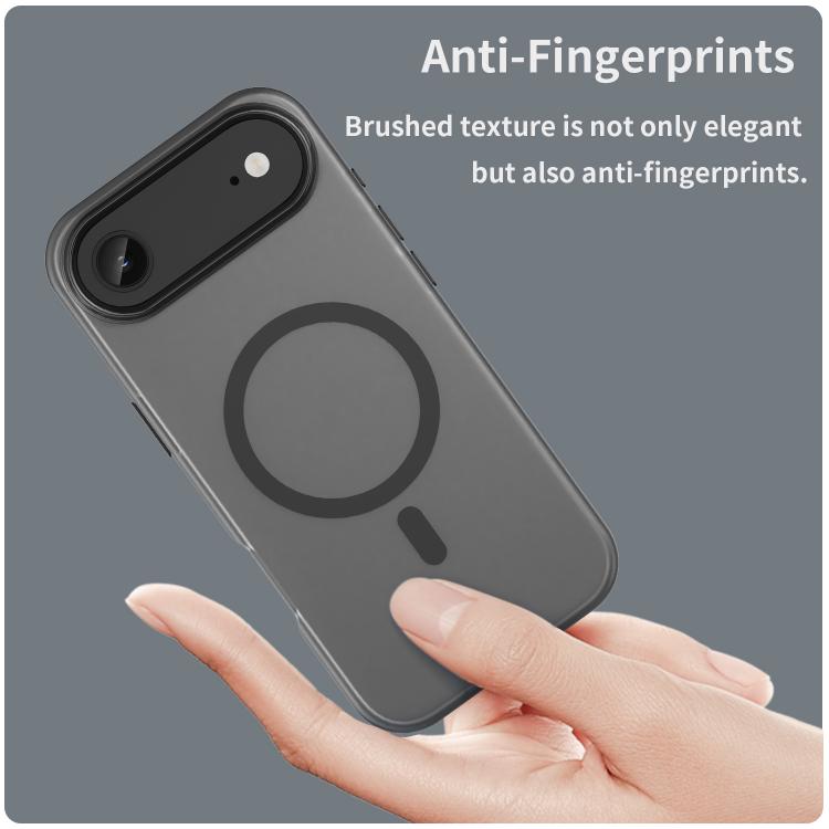 MagSafe Frosted Translucent TPU + PC Full Coverage Phone Case, For iPhone 16, For iPhone 15 Pro Max