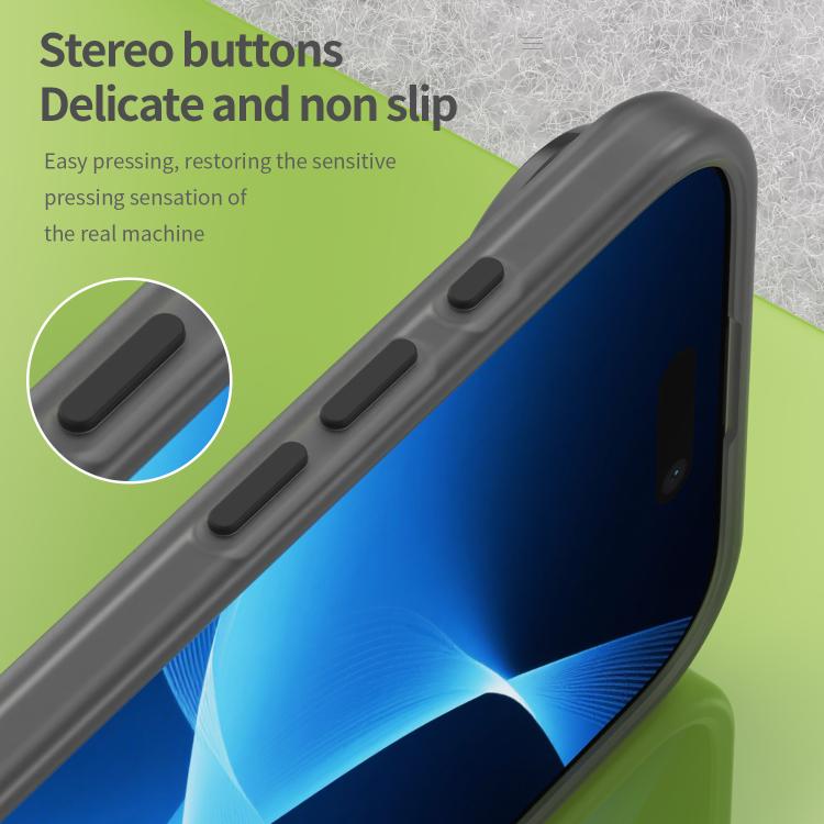 MagSafe Frosted Translucent TPU + PC Full Coverage Phone Case, For iPhone 16, For iPhone 15 Pro Max