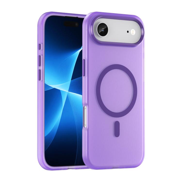 MagSafe Frosted Translucent TPU + PC Full Coverage Phone Case, For iPhone 16, For iPhone 15 Pro Max