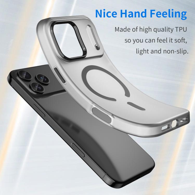 MagSafe Frosted Translucent TPU + PC Full Coverage Phone Case, For iPhone 16 Pro, For iPhone 16 Plus