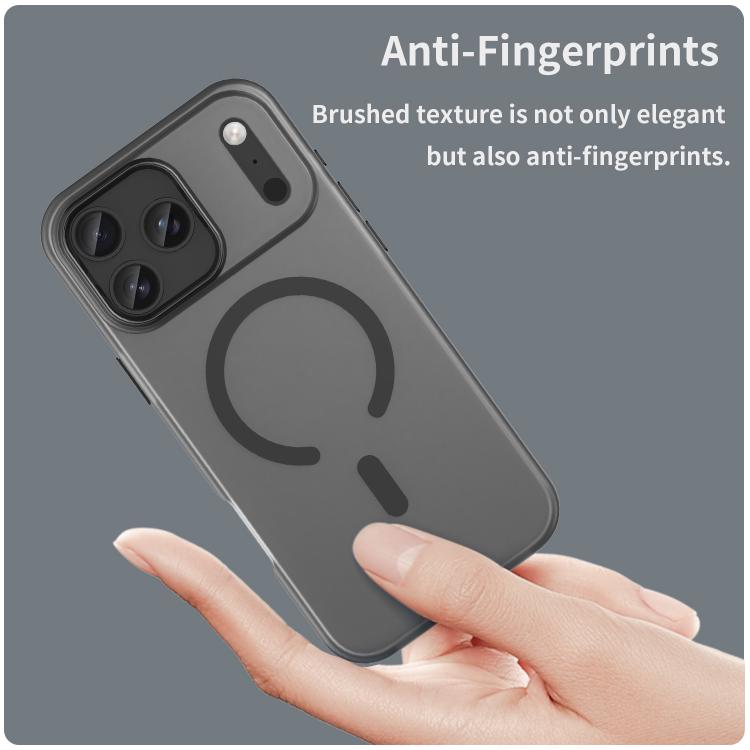 MagSafe Frosted Translucent TPU + PC Full Coverage Phone Case, For iPhone 16 Pro, For iPhone 16 Plus