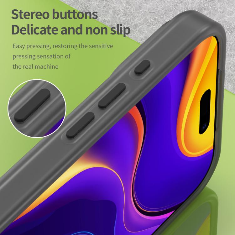 MagSafe Frosted Translucent TPU + PC Full Coverage Phone Case, For iPhone 16 Pro, For iPhone 16 Plus