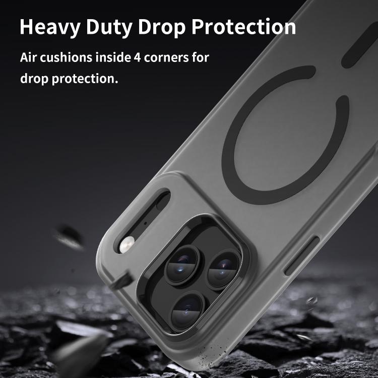 MagSafe Frosted Translucent TPU + PC Full Coverage Phone Case, For iPhone 16 Pro, For iPhone 16 Plus