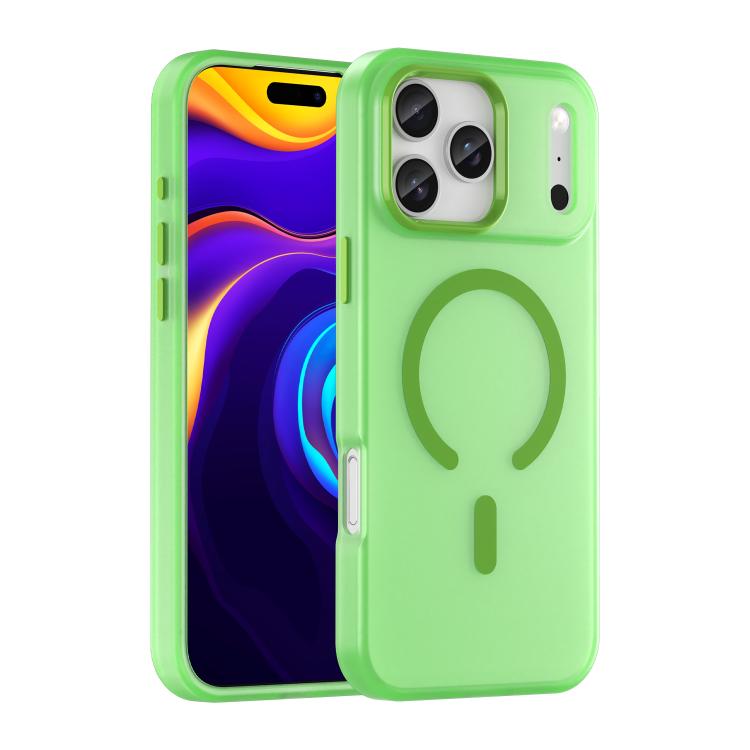 MagSafe Frosted Translucent TPU + PC Full Coverage Phone Case, For iPhone 16 Pro, For iPhone 16 Plus