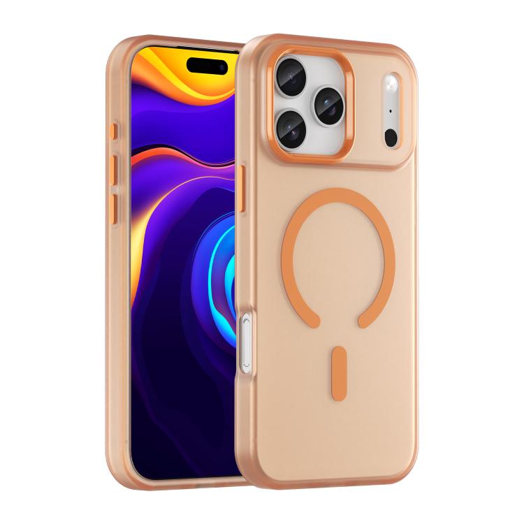 MagSafe Frosted Translucent TPU + PC Full Coverage Phone Case, For iPhone 16 Pro, For iPhone 16 Plus