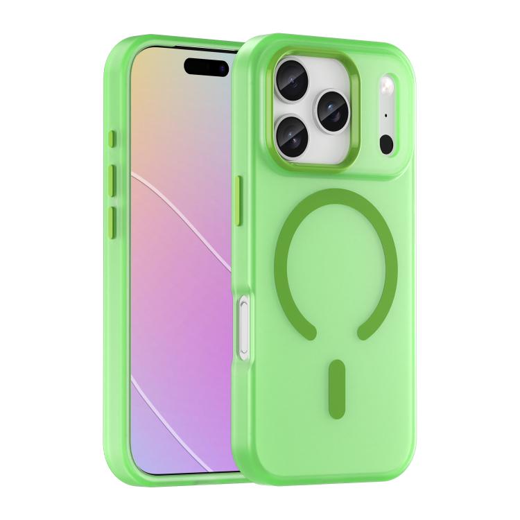 MagSafe Frosted Translucent TPU + PC Full Coverage Phone Case, For iPhone 17e / 16e, For iPhone 17 Pro Max, For iPhone 17 Pro
