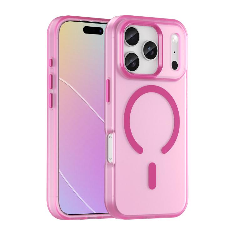 MagSafe Frosted Translucent TPU + PC Full Coverage Phone Case, For iPhone 17e / 16e, For iPhone 17 Pro Max, For iPhone 17 Pro