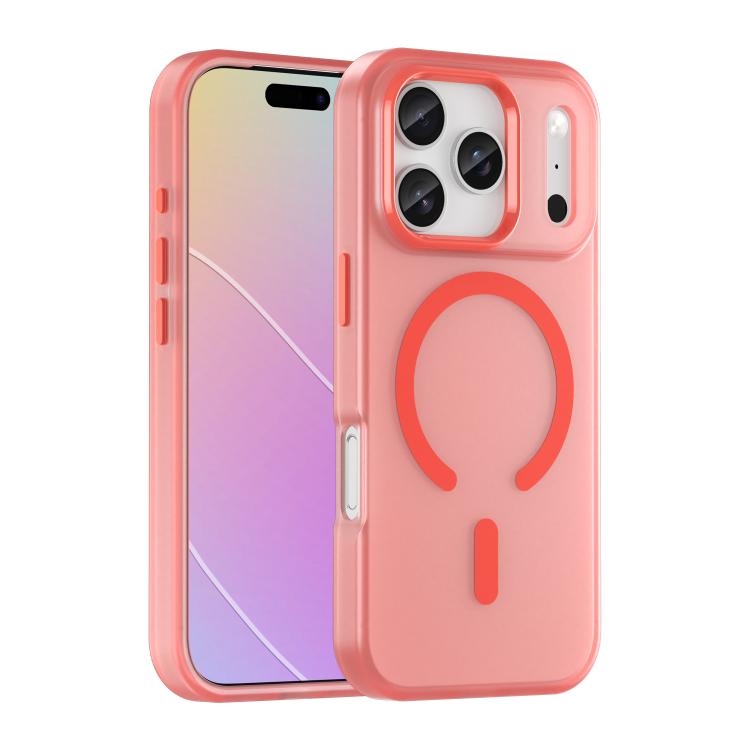 MagSafe Frosted Translucent TPU + PC Full Coverage Phone Case, For iPhone 17e / 16e, For iPhone 17 Pro Max, For iPhone 17 Pro