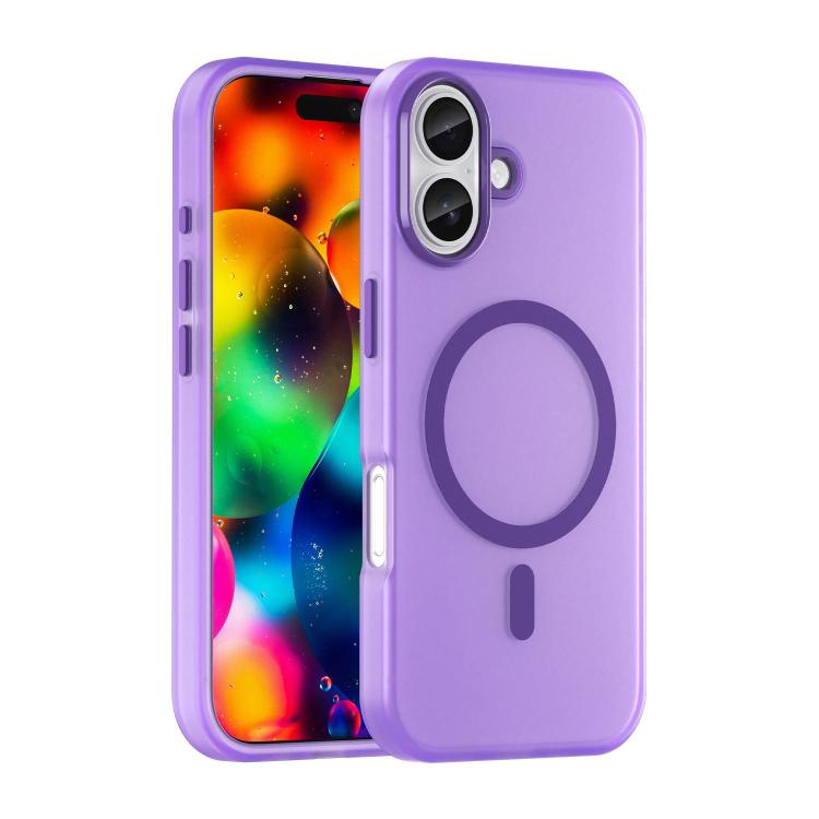 MagSafe Frosted Translucent TPU + PC Full Coverage Phone Case, For iPhone 17e / 16e, For iPhone 17 Pro Max, For iPhone 17 Pro