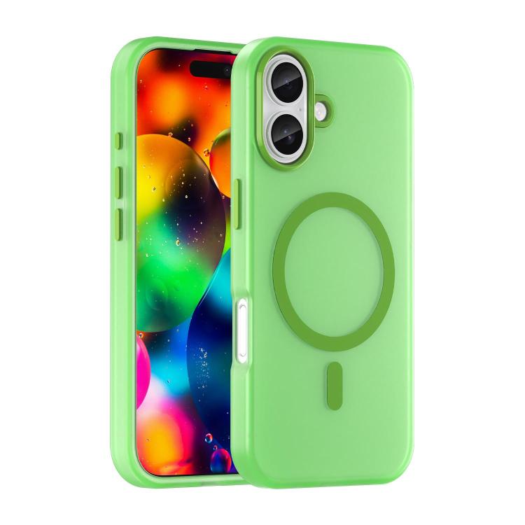 MagSafe Frosted Translucent TPU + PC Full Coverage Phone Case, For iPhone 17e / 16e, For iPhone 17 Pro Max, For iPhone 17 Pro